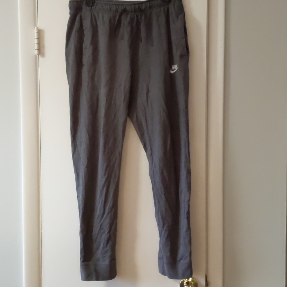 Nike Sportswear NSW Men's Jersey Joggers Gray L